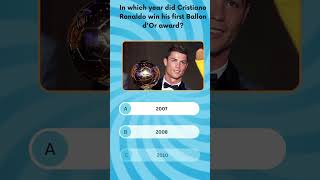 Unstoppable Cristiano Ronaldo: A Quiz for True Fans      #CR7Challenge #FootballGOAT  #RonaldoQuiz