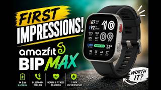 Amazfit Bip Max First Impressions: Is This the Best $99 Smartwatch?
