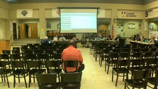 CCSD SPECIAL BOARD MEETING FY 2020 BUDGET PRESENTATION