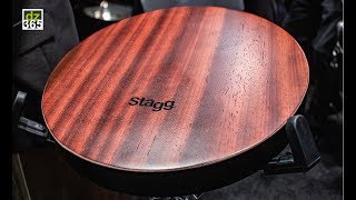 Stagg Tri-Tone Percussion Pad - a lap and travel cajon