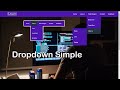 Simple Responsive Dropdown Navigation Menu Only Using  HTML And CSS