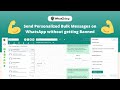 WhatChimp Demo | Official WhatsApp Business API | WhatsApp Marketing Software
