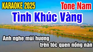 Tình Khúc Vàng Karaoke Tone Nam Nhạc Sống gia huy beat