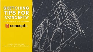 How to Start Sketching on 'CONCEPTS' app (Beginner Tips for Designers)