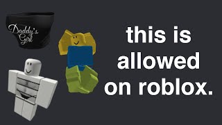 roblox and its strange degenerate catalog