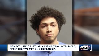 Man accused of sexually assaulting girl after 2 met on social media