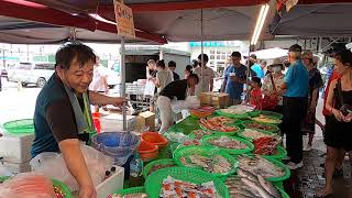 辣媽不用站那麼遠這樣會買太少-興爸海鮮叫賣海鮮拍賣高雄蚵仔寮42