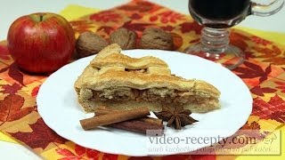 Apple lattice pie - video recipe