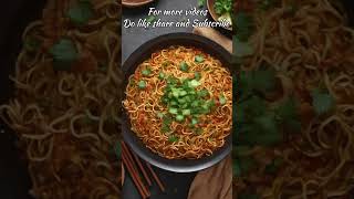 Hot Chinese Noodles  #shorts #streetfood