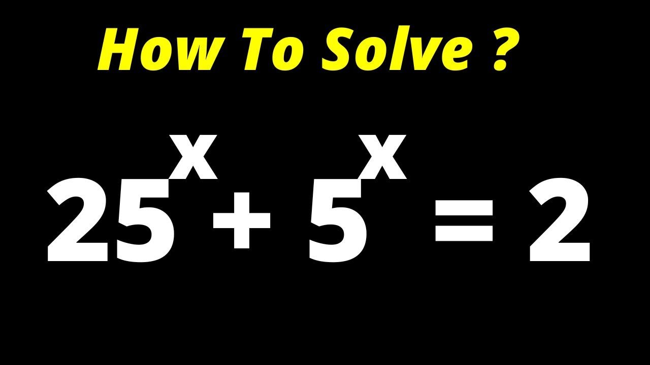 A Beautiful Math Problem 25 X 5 X 2 Youtube