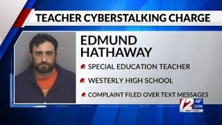 Westerly teacher charged with cyberstalking, harassment