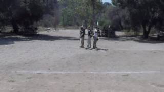 Archery - View from the Target Bales