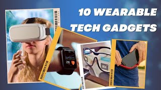 10 Best Wearable Tech Gadgets You Should Buy Today || Amazon Wearable Gadgets 2022