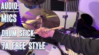 Testing New Drumsticks//Vic Firth Sticks//Jamin