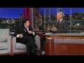 Al Pacino interview on David Letterman - 2013