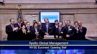 5 April 2011 Apollo Global Managment rang NYSE Opening bell