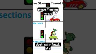 signal phase design เราสามารถออกแบบสัญญาณไฟจราจรสี่แยก ทำให้คนสามารถขับรถด้วยความเร็วที่เหมาะสมได้