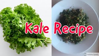 Kale poriyal recipe Indian style in 2 minutes | Nutrition facts | Healthy and Delicious food