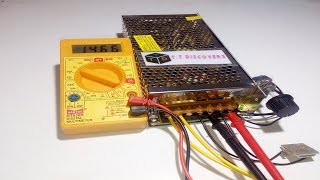 How to convert SMPS as variable power supply at home