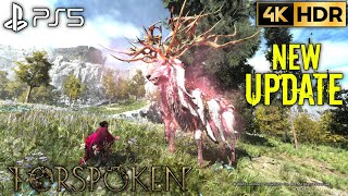 Altered Llingoceros FORSPOKEN Secret Boss Fight 4K HDR |PS5 Forspoken Altered Llingoceros Boss Fight