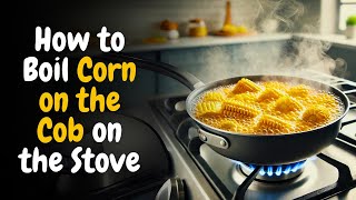 How to Boil Corn on the Cob on the Stove | Step-by-Step Guide