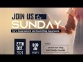 Sunday Service-  27th October, 2024  || GOFAMINT PPS Ashi-Bodija