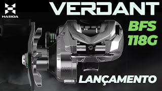 Carretilha VERDANT BFS 118G É BOA? VIDEO DE LANÇAMENTO