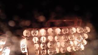 2018_08_15三島市　三嶋大祭り一日目⑧[豪雨の中の１１町の競り合い].wmv