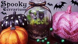 Graveyard Terrarium Tutorial ✟ 31 Days of Halloween ✟