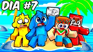 4 Youtubers Atrapados en una ISLA en Minecraft!