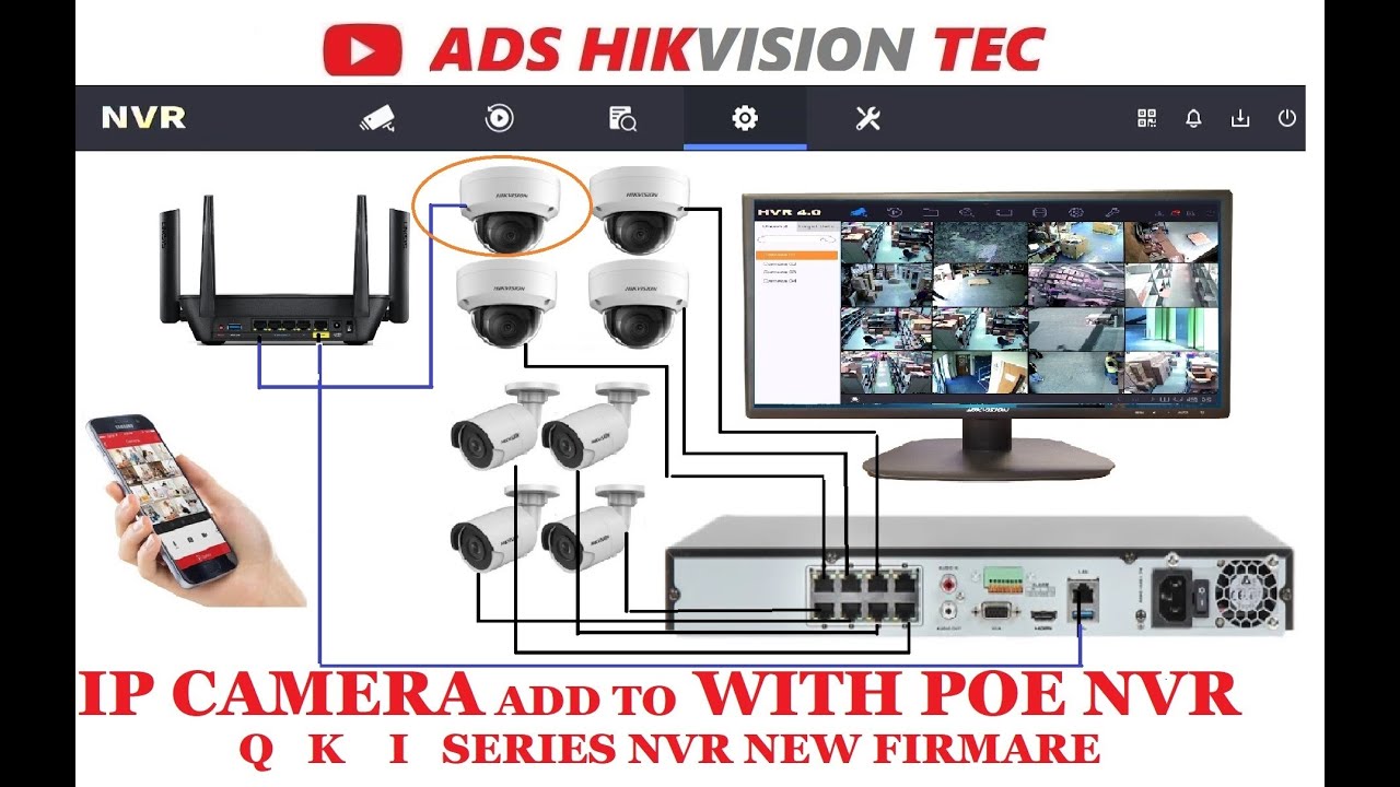 Hikvision Nvr With Poe Setup For Hdd Installation Face 52 Off