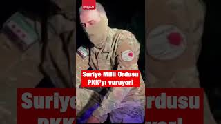 Suriye Milli Ordusu PKK hedeflerini vurmaya başladı! #shorts #suriye #ordu #asker #keşfet