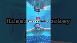 Underwater POV at Ocean Blue Hotel #Turkey #hisarönü