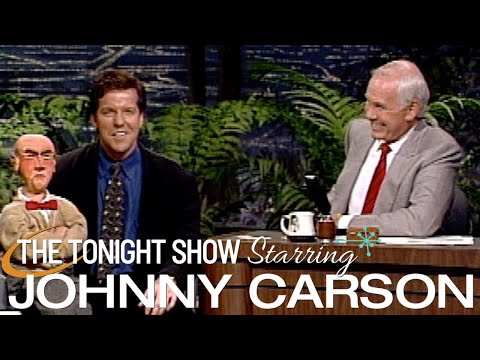 Jeff Dunham makes his first appearance on the Carson Tonight Show