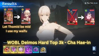 (Hard Mode TOP 3k) Deimos | Cha Hae-In Team | Solo Leveling: Arise