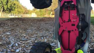 Racing2Learn: 1/8 Monster Truck Losi LST XXL2-E: Bashing in the Park on 6s Lipo, Drivetrain Issues