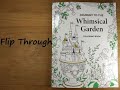 Journey to the Whimsical Garden Coloring Book flip through - Adventure Coloring Books