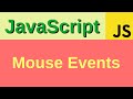 Mouse events in JavaScript - Basic JavaScript Fast (64)