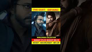 Devara Box office collection 8th Day | Devara vs The Goat 30th Day Collection comparison