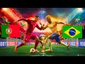 Portugal vs Brazil  | FIFA World Cup Qualifiers Imaginary 2026 • Ronaldo x Neymar #hardgamer9