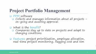 Systems Analysis & Design - Ch 2 - Project Selection
