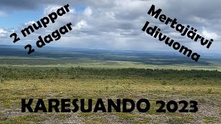 Karesuando 2023 - 2 muppar på vandring