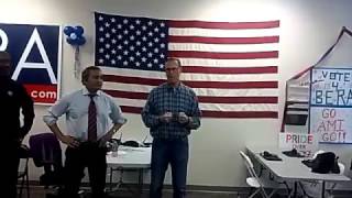 Dr. Ami Bera campaign GOTV Rally Nov. 6, 2016