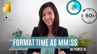 Power BI TIME Formatting Made Simple || Convert Seconds to mm:ss or hh:mm:ss !!