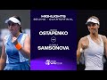 Jelena Ostapenko vs. Liudmila Samsonova | 2023 Beijing Quarterfinal | WTA Match Highlights