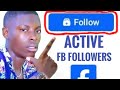 👉Menya uko washyira FOLLOW button ☎️ kuri Facebook account yawe izamuke🤗