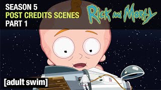 Rick and Morty | Season 5 Post Credit Scenes - Part 1! | Adult Swim UK 🇬🇧