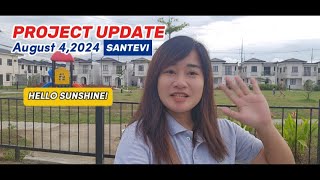 SANTEVI | PROJECT UPDATE as of August 4, 2024 | HELLO SUNSHINE #santevi  #realestate #houseandlotph