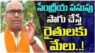 Cultivation of organic turmeric will benefit the farmers..! | MP Aravind Comments On Pasupu Farming | Tolivelugu TV