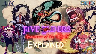 Five Elders | Highest Ranking Celestial Dragons | Gorōsei | One Piece